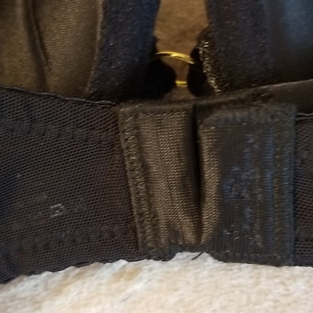 Sam Edelman Mesh Convertible Black Balconette Bra 32C - Picture 7 of 13